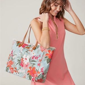 Spartina 449 Floral Beach/ Pool Tote
